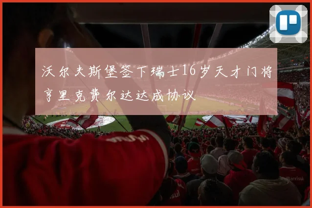 沃尔夫斯堡签下瑞士16岁天才门将亨里克费尔达达成协议